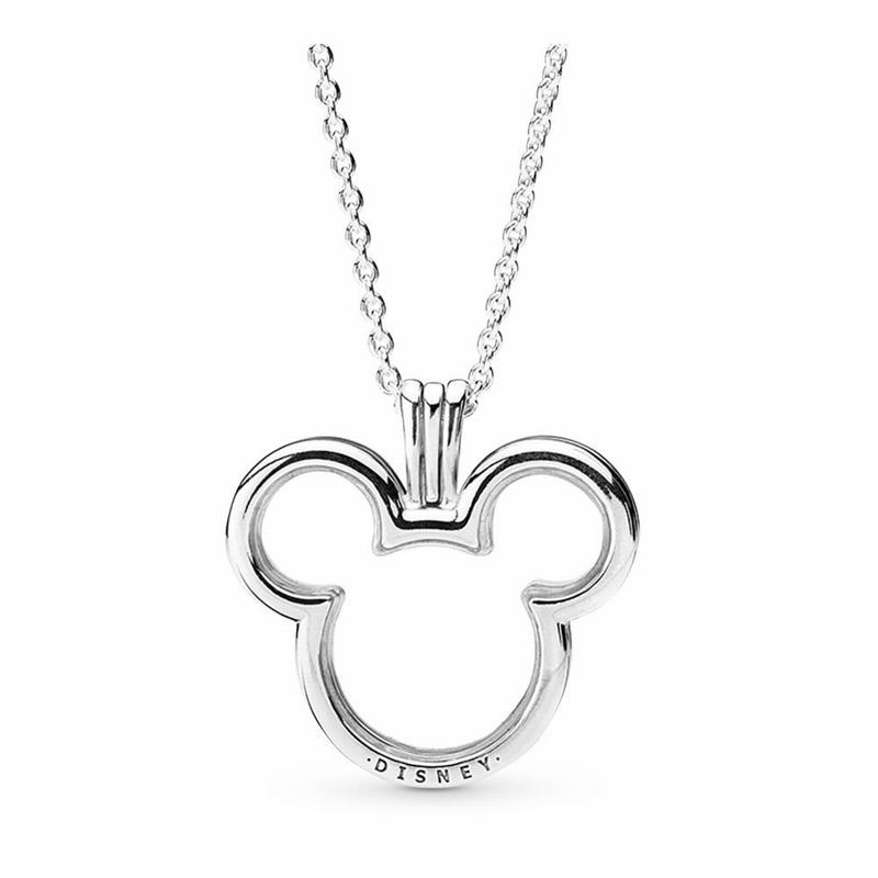 Pandora Australia Disney, Mickey Floating Locket - Sterling Silver | RPUKCW820